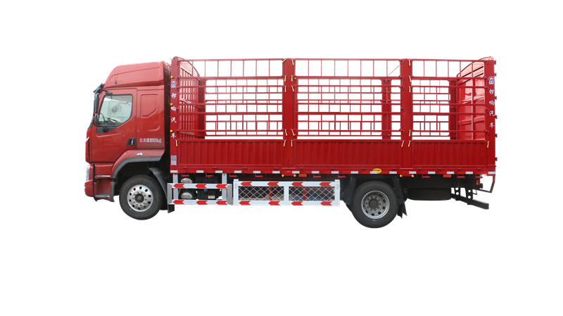 仓栅式载货车 9米6载货车 锣响铝合金工具箱 物流运输车 